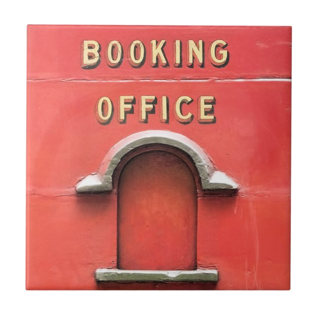 CARREAU EN CÉRAMIQUE TRAINS À VAPEUR (Devant)