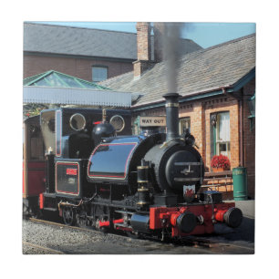 CARREAU EN CÉRAMIQUE TRAINS À VAPEUR