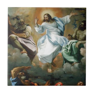 Carreau En Céramique Transfiguration_by_Lodovico_Carracci.