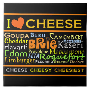 Carreau En Céramique Trépied d'amant de fromage