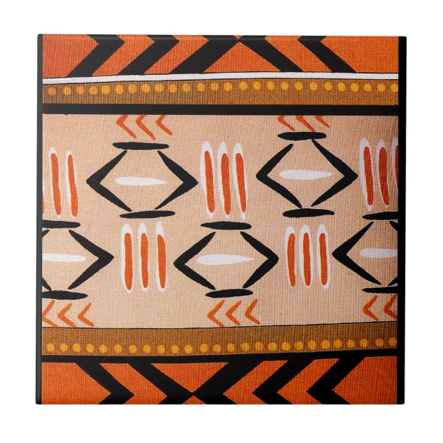 Carreau En Céramique Tribal du sud-ouest (Devant)