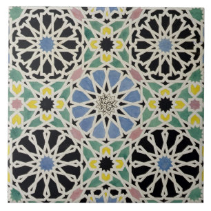 Carreau En Céramique Trottoir de mosaïque à Alhambra, 'de l'Arabe