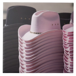 Carreau En Céramique Tucson, Arizona. Casquettes de cowboy pour les
