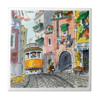 Carreau En Céramique tuile 03 de Lisbonne