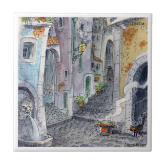 Carreau En Céramique tuile Alfama2 de Lisbonne