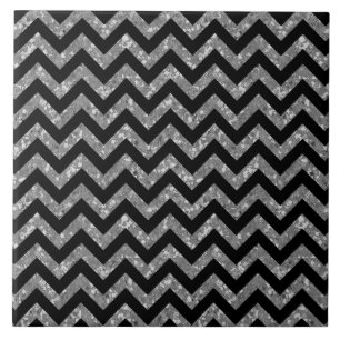 Carreau En Céramique Tuile Chevron Parties scintillant