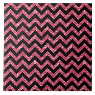 Carreau En Céramique Tuile Chevron Parties scintillant
