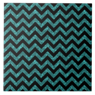 Carreau En Céramique Tuile Chevron Parties scintillant
