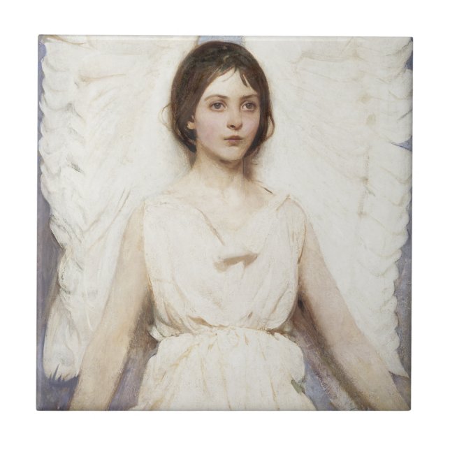 Carreau En Céramique Tuile d'ange d'Abbott Handerson Thayer (Devant)
