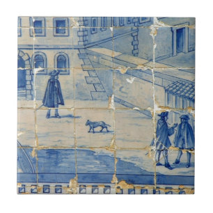Carreau En Céramique Tuile d'Azulejo