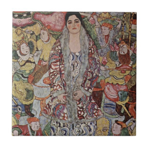 Carreau En Céramique Tuile de bière de Gustav Klimt Fredericke Maria