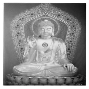 Carreau En Céramique Tuile de Bouddha