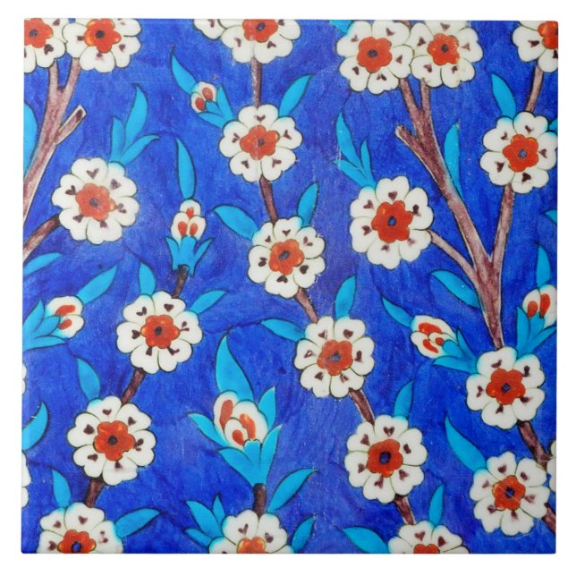 Carreau En Céramique tuile de iznik (Devant)