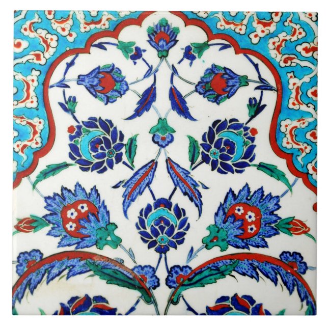 Carreau En Céramique tuile de iznik (Devant)