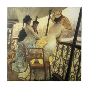 Carreau En Céramique Tuile de James Tissot Portsmouth