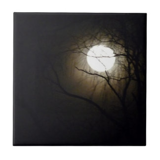 Carreau En Céramique Tuile de lever de la lune