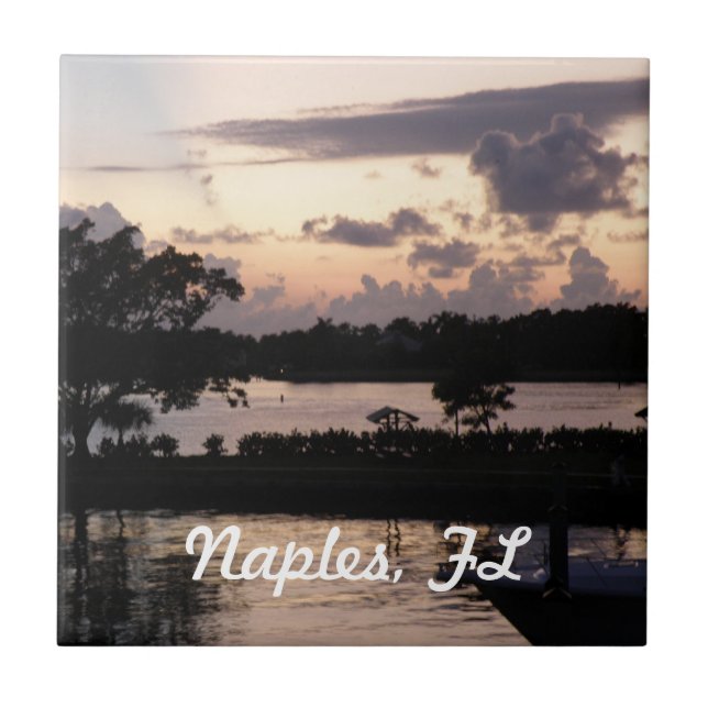 Carreau En Céramique Tuile de Naples (Devant)