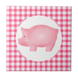 Carreau En Céramique Tuile de porc