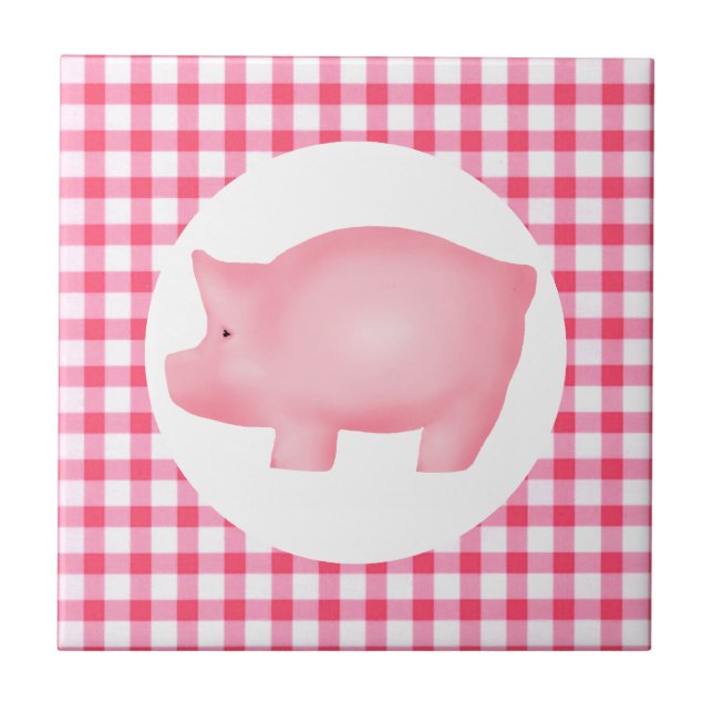 Carreau En Céramique Tuile de porc (Devant)