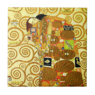 Carreau En Céramique Tuile de réalisation de Gustav Klimt