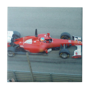 Carreau En Céramique Tuile de voiture Red Racing