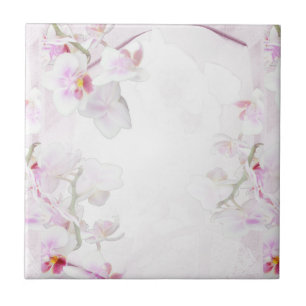 Carreau En Céramique Tuile d'orchidée