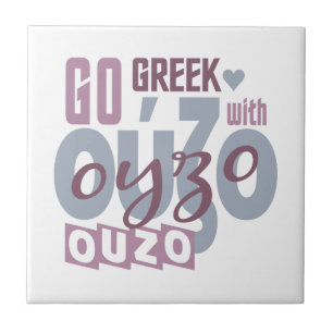 Carreau En Céramique Tuile d'ouzo