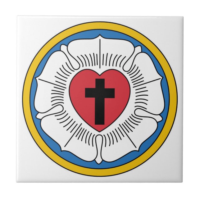 Carreau En Céramique Tuile du joint de Luther (Devant)