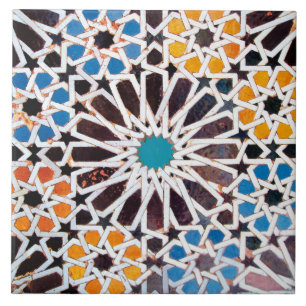 Carreau En Céramique Tuile en céramique islamique de photo de profil