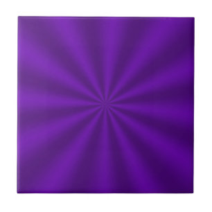 Carreau En Céramique Tuile en céramique violet Starburst