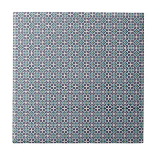 Carreau En Céramique Tuile florale géométrique de motif