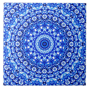 Carreau En Céramique Tuile Mandala Mehndi Style G403