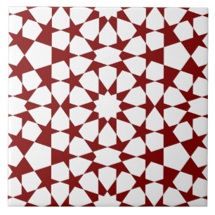 Carreau En Céramique Tuile motif géométrique islamique
