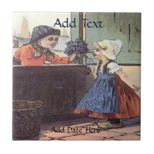 Carreau En Céramique Tuile néerlandaise, look hollandais, Personnaliser