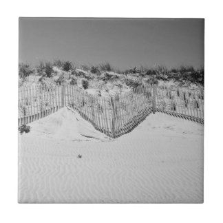 Carreau En Céramique Tuile noire et blanche de dunes de M
