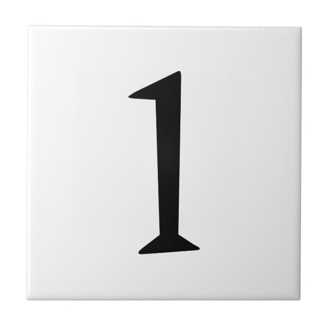 Carreau En Céramique TUILE NUMÉRIQUE - l'ÉLÉGANTE (numéro 1) ~.png (Devant)