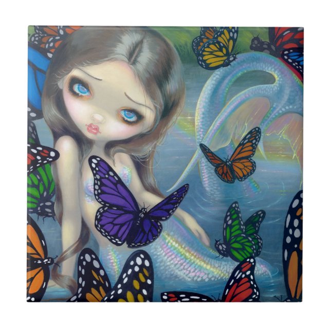 Carreau En Céramique Tuile "paisible" (Devant)