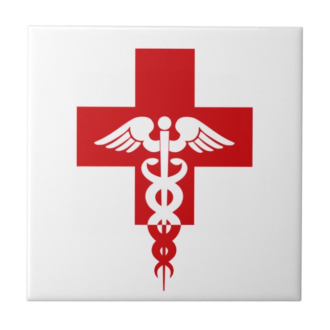 Carreau En Céramique Tuile professionnelle Médicale, personnalisable (Devant)