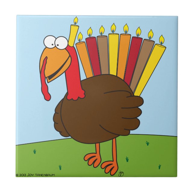 Carreau En Céramique Tuile/trépied de Menurkey (Devant)