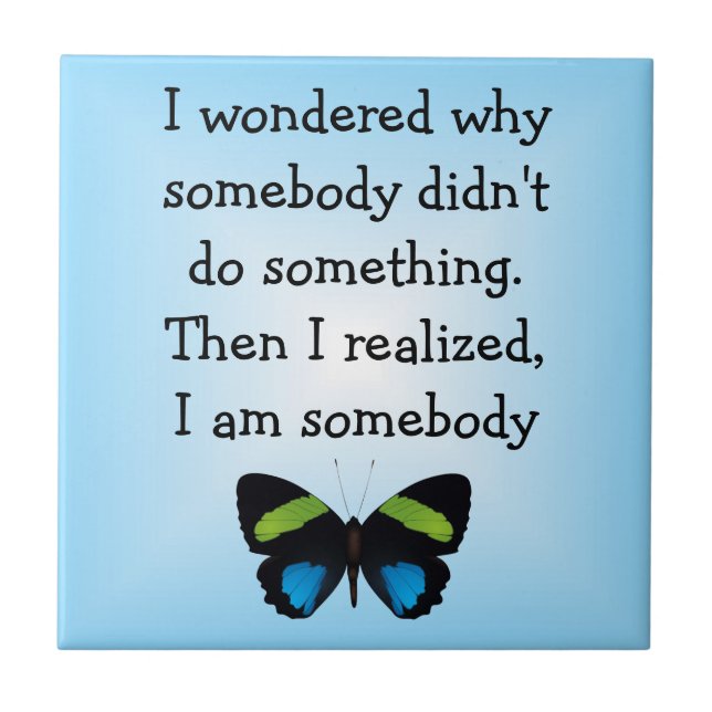 Carreau En Céramique Tuile Verse Papillon (Devant)