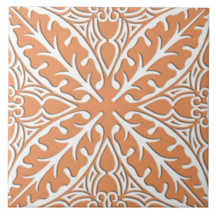 Carreau En Céramique Tuiles marocaines - rose et blanc de pêche