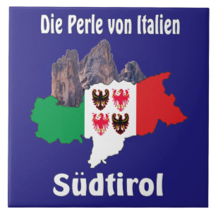 Carreau En Céramique Tyrol du Sud - Alto Adige - Italie - Italia Fliese