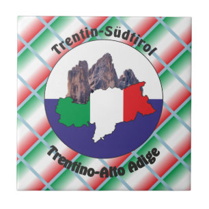 Carreau En Céramique Tyrol du Sud - Alto Adige - Italie - Italia Fliese