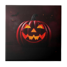 Carreau en céramique ultra premium Halloween Horre