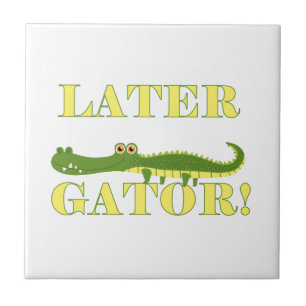 Carreau En Céramique Un plus défunt alligator