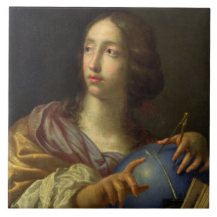 Carreau En Céramique Une allégorie d'astronomie