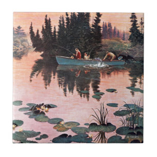 Carreau En Céramique Une belle capture par John Clymer