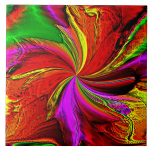 Carreau En Céramique Une éclaboussure de couleur