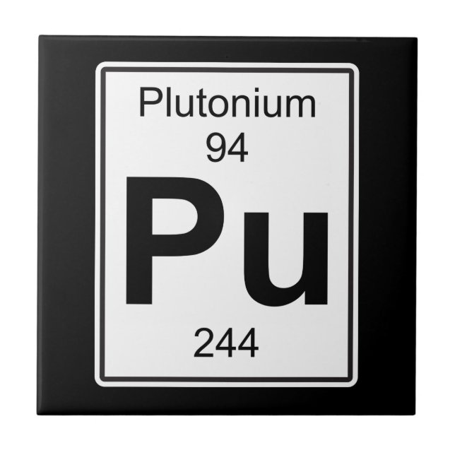 Carreau En Céramique Unité centrale - Plutonium (Devant)
