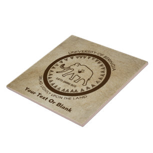 Carreau En Céramique Université de Beringia Mammoth